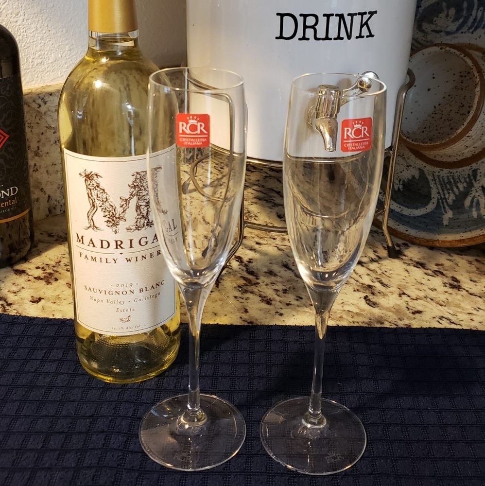 RCR champagne Flutes